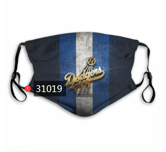 2020 Los Angeles Dodgers Dust mask with filter 62